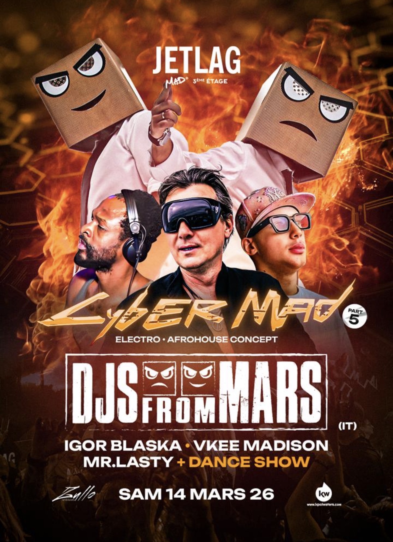 CYBERMAD / DJS FROM MARS